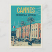 Cannes Cote d'Azur Frankrijk, Palais des Festivals Briefkaart (Voorkant)