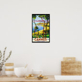  Cannes Cote D'Azur Frans reisbureau Poster (Keuken)