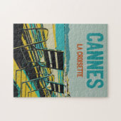 Cannes Côte d'Azur La Croisette Illust France Legpuzzel (Horizontaal)