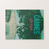 Cannes Côte d'Azur Le Suquet illustratie Frankrijk Legpuzzel (Horizontaal)