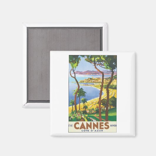 Cannes Cote D'Azur Magneet (Voorkant / Achterkant)