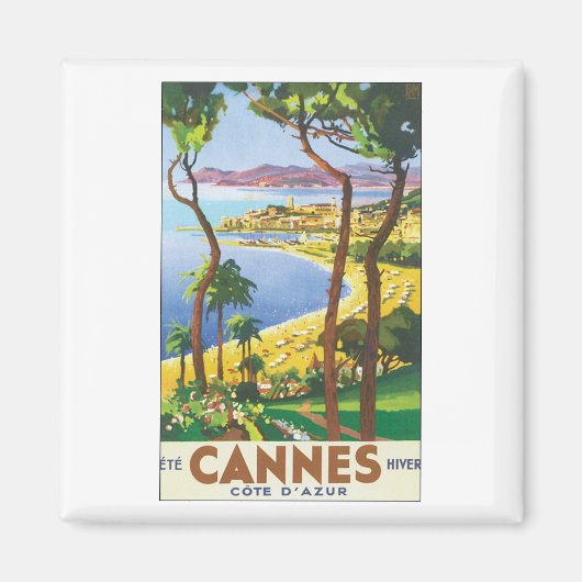 Cannes Cote D'Azur Magneet (Voorkant)