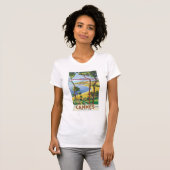 Cannes Cote D'Azur T-shirt (Voorkant volledig)