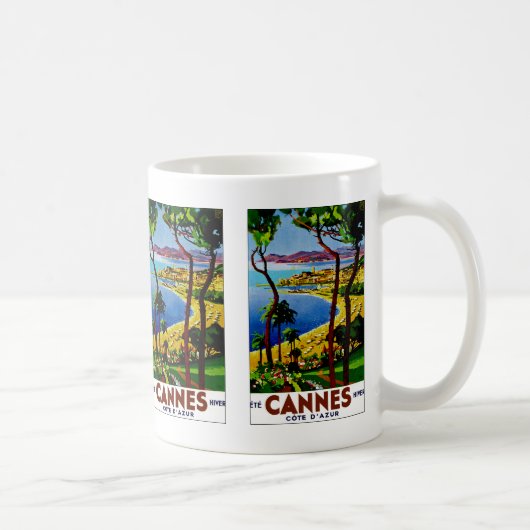 Cannes - Cote d'Azure Koffiemok (Rechts)