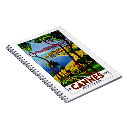 Cannes - Cote d'Azure Notitieboek (Rechterzijde)