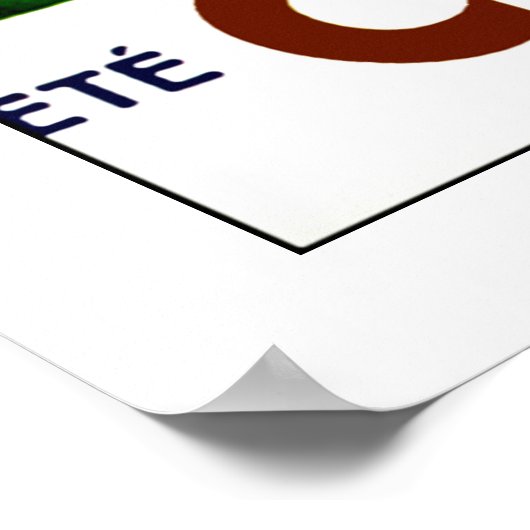 Cannes - Cote d'Azure Poster (Hoek)