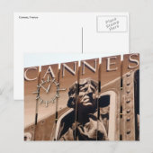 cannes filmklok briefkaart (Voorkant / Achterkant)