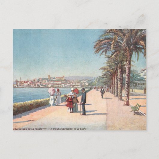 Cannes France Briefkaart (Voorkant)