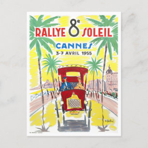 Cannes France vintage Briefkaart