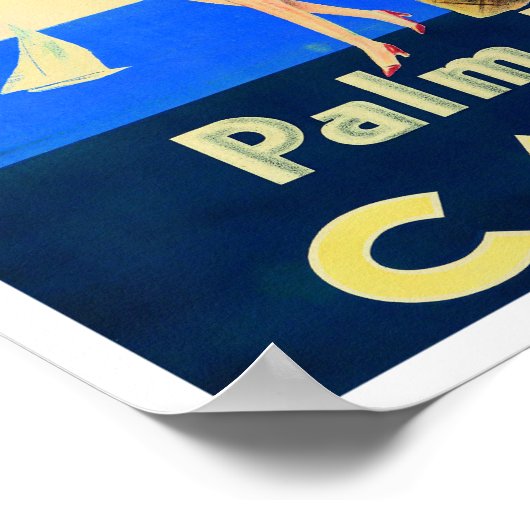 Cannes France vintage Poster (Hoek)