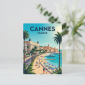 Cannes Frankrijk Briefkaart (Staand voorkant)