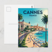 Cannes Frankrijk Briefkaart (Voorkant / Achterkant)