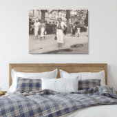 Cannes Frankrijk in 1930s canvas (Insitu (Slaapkamer))