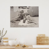 Cannes, Frankrijk in de jaren dertig Poster (Keuken)