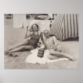 Cannes, Frankrijk in de jaren dertig Poster