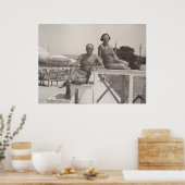 Cannes, Frankrijk in de jaren dertig Poster (Keuken)