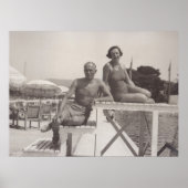 Cannes, Frankrijk in de jaren dertig Poster (Voorkant)