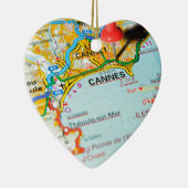 Cannes, Frankrijk Keramisch Ornament (Rechts)