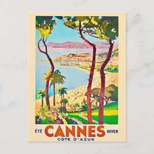 Cannes Frankrijk Reis Ansichtkaart Briefkaart
