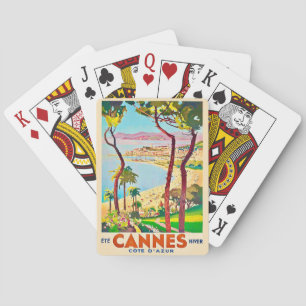 Cannes Frankrijk Reis Speelkaarten