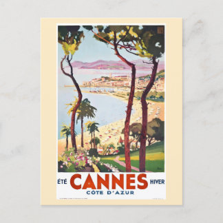 Cannes Frankrijk Rivièra Reizen Briefkaart