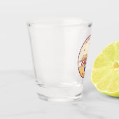 Cannes Frankrijk Skyline Embleem Shot Glas (Links)