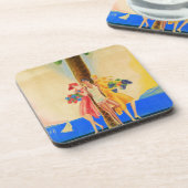  Cannes Frans reizen Bier Onderzetter (Linkerzijde)