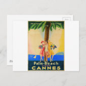  Cannes Frans reizen Briefkaart (Voorkant / Achterkant)