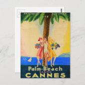  Cannes Frans reizen Briefkaart (Voorkant / Achterkant)