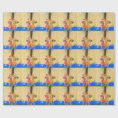  Cannes Frans reizen Cadeaupapier (Vlak)