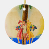  Cannes Frans reizen Keramisch Ornament (Voorkant)