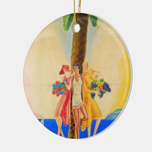  Cannes Frans reizen Keramisch Ornament (Links)