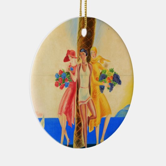  Cannes Frans reizen Keramisch Ornament (Rechts)