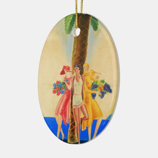  Cannes Frans reizen Keramisch Ornament (Links)