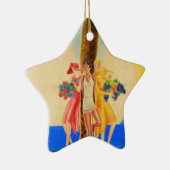  Cannes Frans reizen Keramisch Ornament (Rechts)