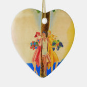  Cannes Frans reizen Keramisch Ornament (Rechts)