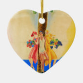  Cannes Frans reizen Keramisch Ornament (Voorkant)