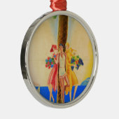  Cannes Frans reizen Metalen Ornament (Rechts)