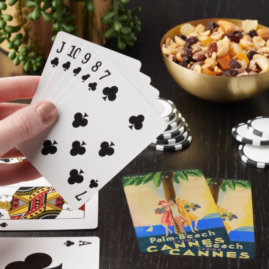  Cannes Frans reizen Pokerkaarten (Insitu)