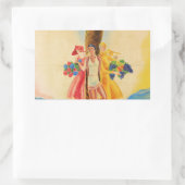  Cannes Frans reizen Rechthoekige Sticker (Tas)