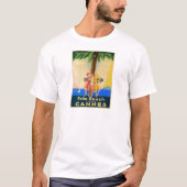 Cannes Frans reizen T-shirt (Voorkant)