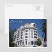 cannes hotel briefkaart (Voorkant / Achterkant)