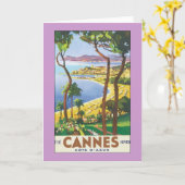 Cannes Landscape Kaart (Gele Bloem)