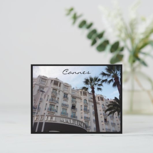 cannes martinez briefkaart (Staand voorkant)