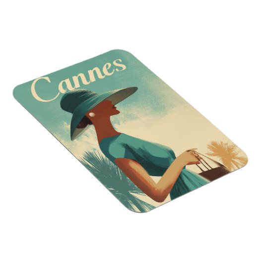 Cannes mode vintage magneet (Rechterzijde)