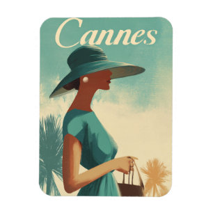 Cannes mode vintage magneet