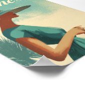 Cannes mode vintage poster (Hoek)