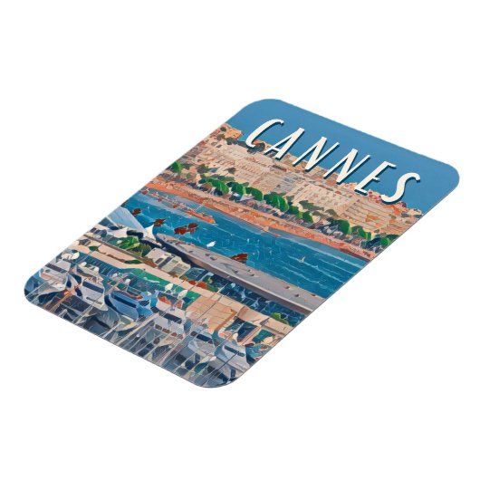 Cannes Photo Vintage Magneet (Linkerzijde)