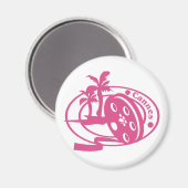 Cannes Stamp Magneet (Voorkant / Achterkant)