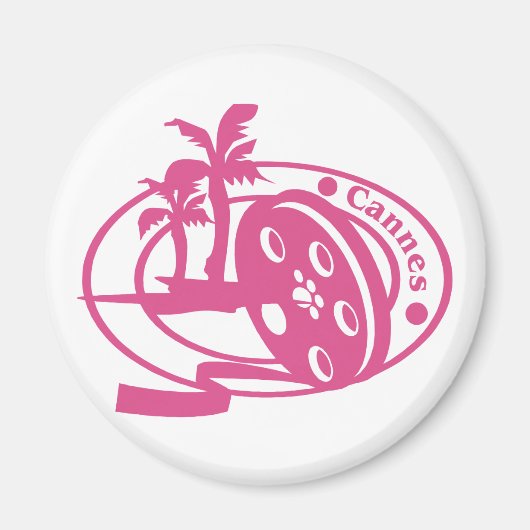 Cannes Stamp Magneet (Voorkant)